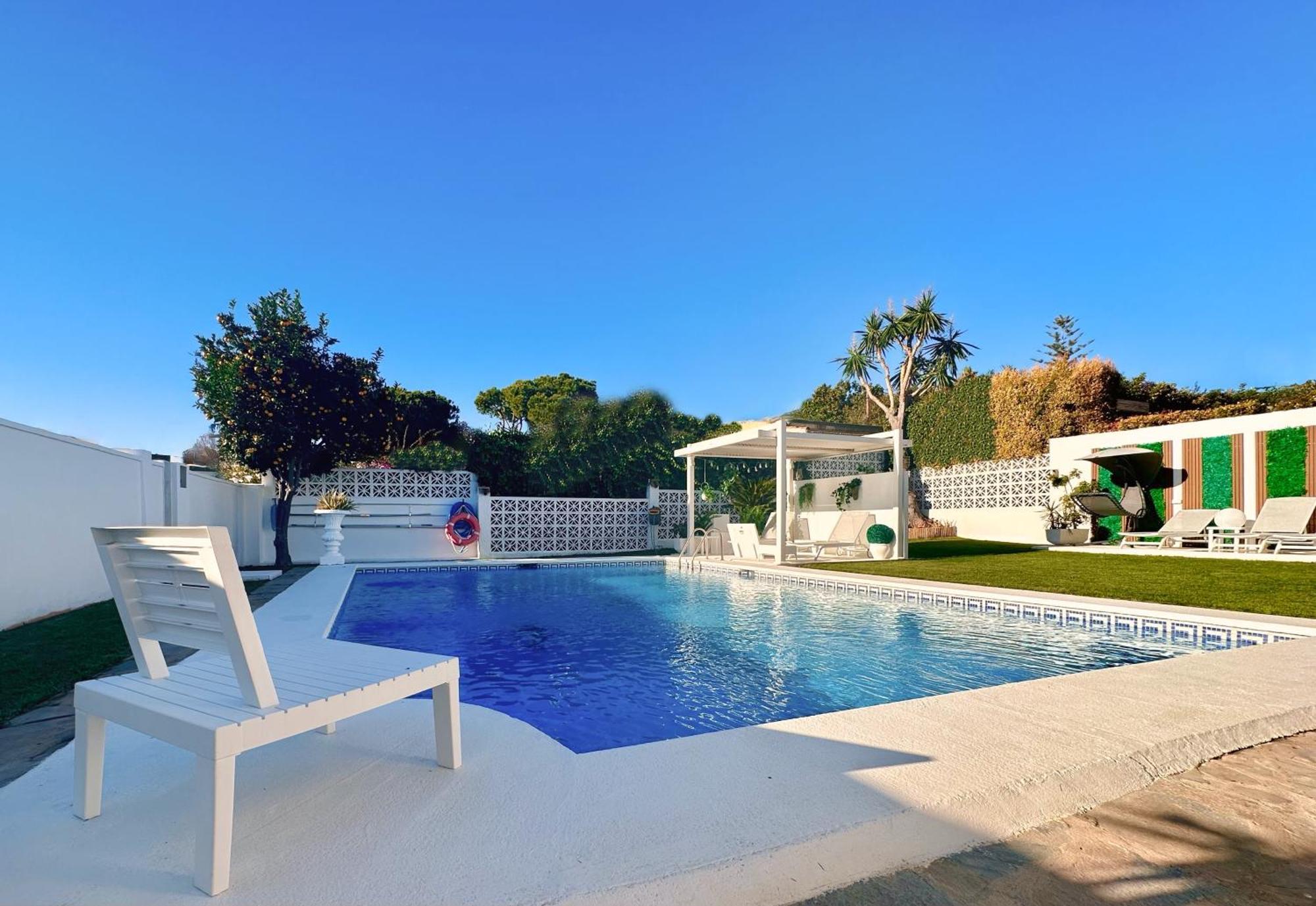 Villa Casacara Marbella Beachside Costabella -Spain Buitenkant foto