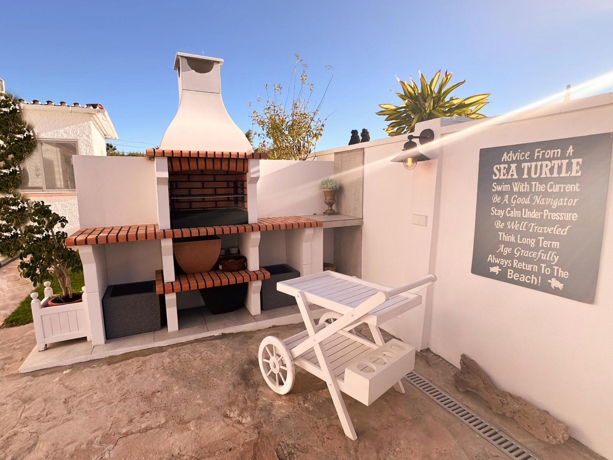 Villa Casacara Marbella Beachside Costabella -Spain Buitenkant foto