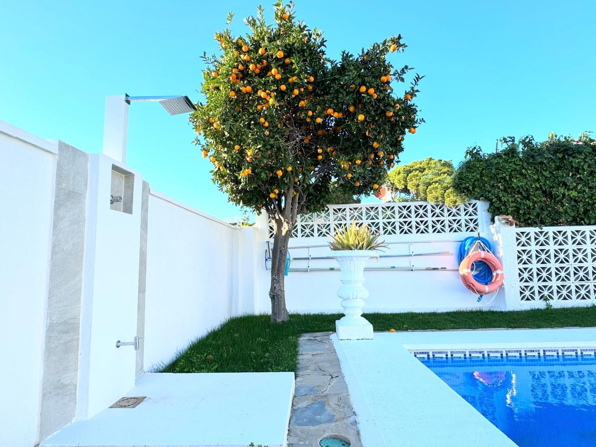 Villa Casacara Marbella Beachside Costabella -Spain Buitenkant foto