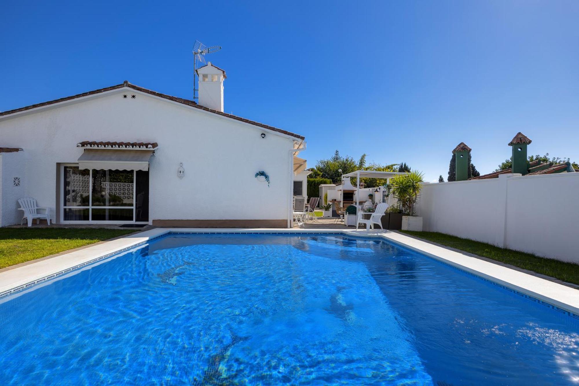 Villa Casacara Marbella Beachside Costabella -Spain Buitenkant foto