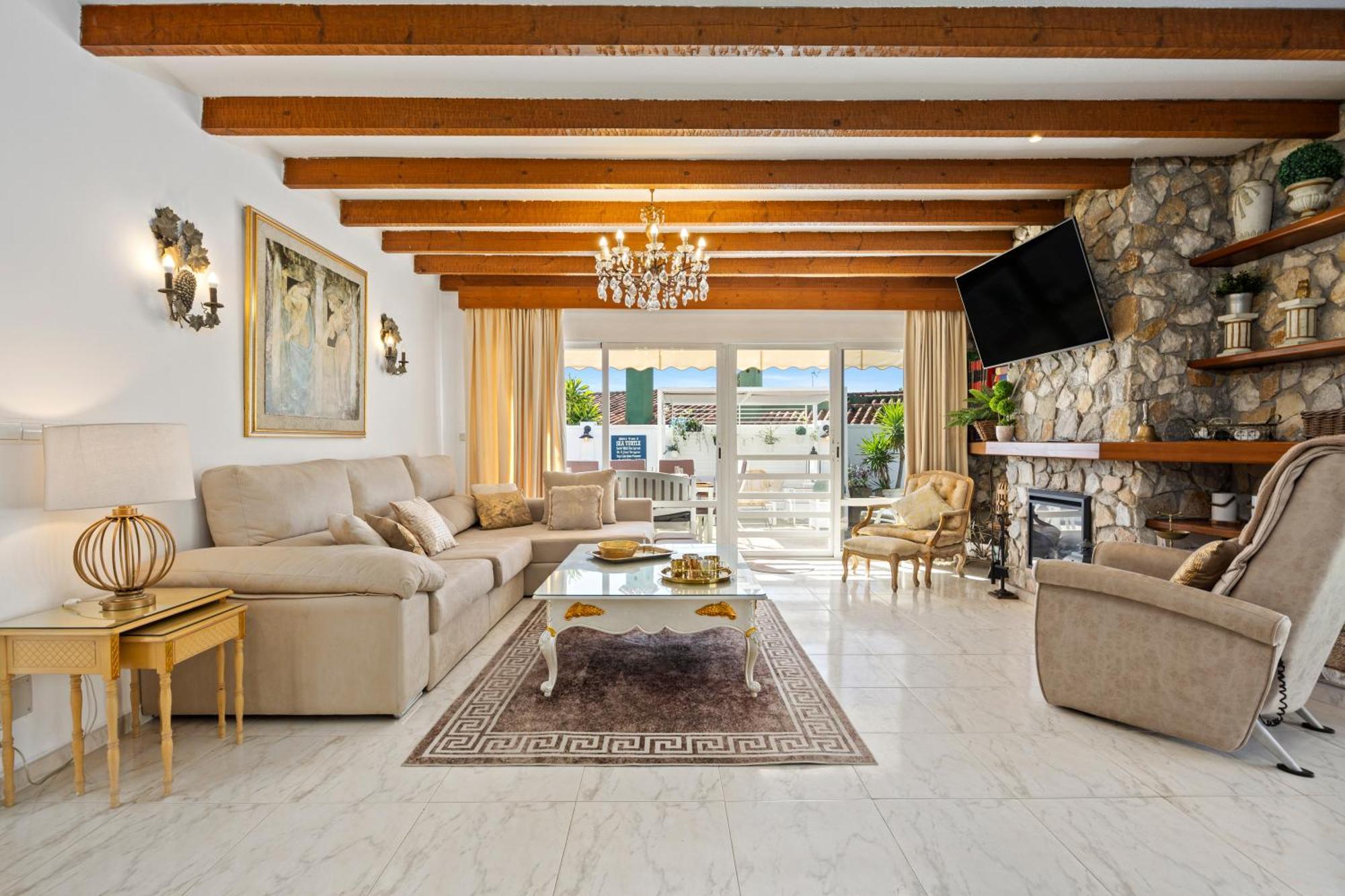 Villa Casacara Marbella Beachside Costabella -Spain Buitenkant foto